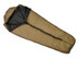 Wiggy's center-zip military-style  sleeping bag shown in tan against a white background.
