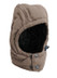 Wiggy's Nomex fire retardant hard hat liner in sand color set up as though worn, against a white background