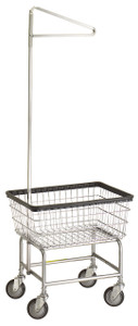 R&B #100E:  Laundry Cart w/single pole hanger