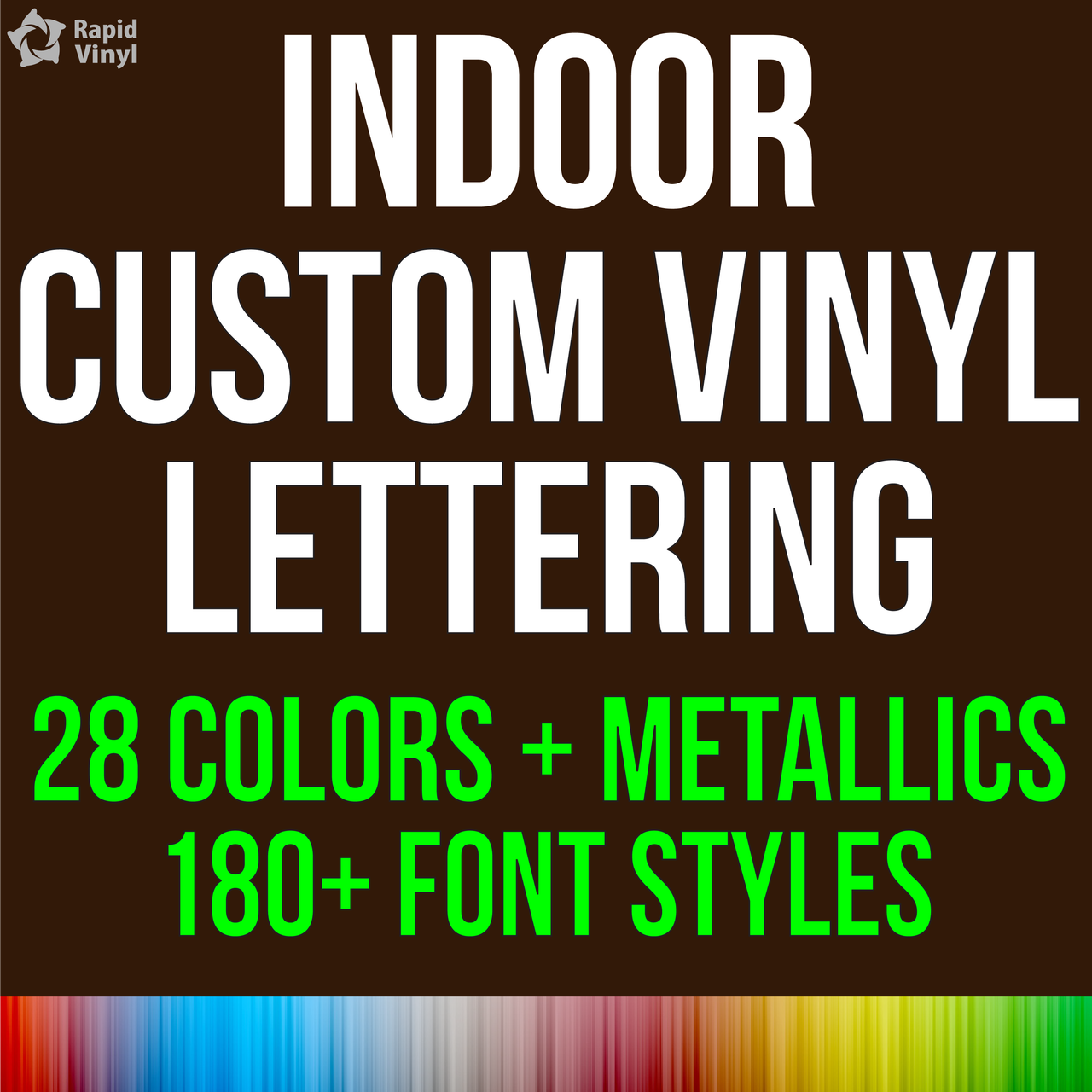 Custom Indoor Lettering - Rapid Vinyl