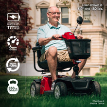 Rascal® Conquest 4-Wheel Mobility Scooter