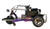 Enhance Mobility Triaxe Sport - Purple Folded