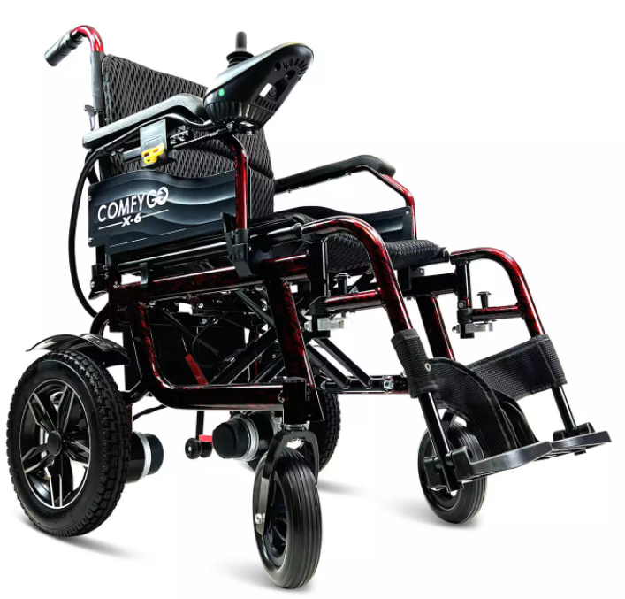 ComfyGo X-6 Lightweight Electric Wheelchair - Southern Mobility and Medical