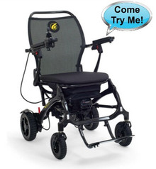 Golden Cricket 37 pound Power Wheelchair. Carbon Fiber. 33 pounds w/ out battery! 
