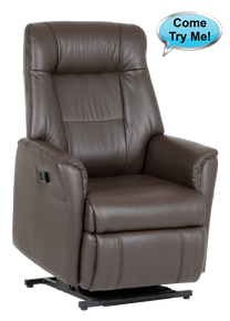 New! H2 SUPER COMPACT Melody Infinite Position Lift Chair w/ Adjustable Head and Lumbar + Heat & Massage
