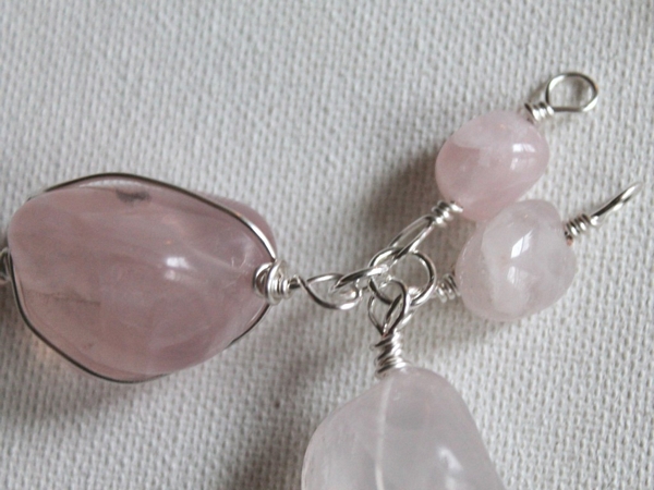 step35.jpg Rose Quartz Necklace Tutorial DIY