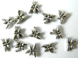 Pewter Bead - Dragonfly 8mm (PB73)