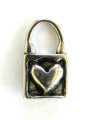 Locket Heart - Pewter Pendant (PW273)