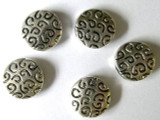Silver Tone Bead 10mm (ST20)