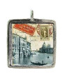 Venice Postcard - Pewter Picture Pendant (PW350)