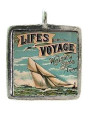 Life's Voyage Poster - Pewter Picture Pendant (PW486)