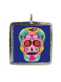 Day of the Dead - Pewter Picture Pendant (PW356)