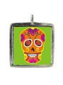 Day of the Dead - Pewter Picture Pendant (PW362)