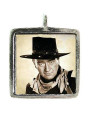 John Wayne - Pewter Picture Pendant (PW423)
