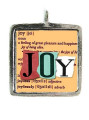 Joy - Pewter Picture Pendant (PW439)