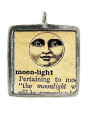 Moonlight - Pewter Picture Pendant (PW376)
