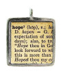 Hope - Pewter Picture Pendant (PW518)
