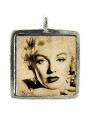 Marilyn Monroe - Pewter Picture Pendant (PW460)