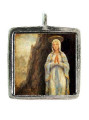 Virgin Mary - Pewter Picture Pendant (PW398)