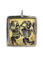 Day of the Dead - Pewter Picture Pendant (PW478)