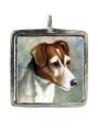 Jack Russell Terrier - Pewter Picture Pendant (PW351)