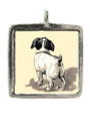 Puppy - Pewter Picture Pendant (PW434)