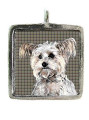 Terrier - Pewter Picture Pendant (PW484)