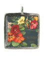 Flowers - Pewter Picture Pendant (PW487)