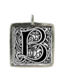 B - Pewter Picture Pendant (PW570)