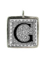 G - Pewter Picture Pendant (PW575)