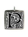 P - Pewter Picture Pendant (PW584)