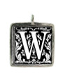 W - Pewter Picture Pendant (PW591)