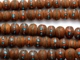 Bodhi Seed w/Inlay Mala 12-14mm (NP539)