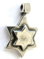 Double Star - Pewter Pendant (PW327)