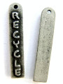 Recycle - Pewter Word Charm (PW325)