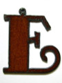 E - Rustic Iron Pendant (IR14)