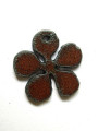 Small Flower - Rustic Iron Pendant (IR116)