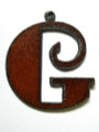 G - Rustic Iron Pendant (IR16)