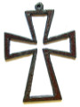 Cross - Rustic Iron Pendant (IR70)