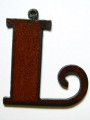 L - Rustic Iron Pendant (IR21)