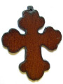 Italian Cross - Rustic Iron Pendant (IR73)