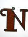 N - Rustic Iron Pendant (IR23)