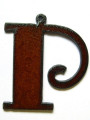 P - Rustic Iron Pendant (IR25)