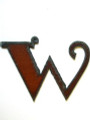 W - Rustic Iron Pendant (IR32)