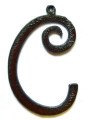 C - Rustic Iron Pendant (IR38)