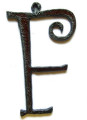 F - Rustic Iron Pendant (IR41)