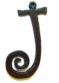 J - Rustic Iron Pendant (IR45)