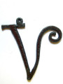 V - Rustic Iron Pendant (IR57)