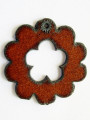 Flower - Rustic Iron Pendant (IR145)