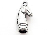 Horse Chess Piece (Knight) - Pewter Pendant (PW1007)